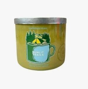 Bath & Body Works Sunlit Trails 3- Wick Candle